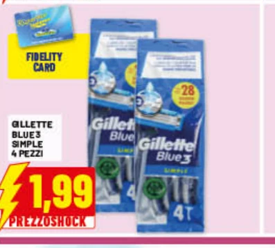 Gillette Rasoi Blue3 Simple