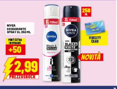 Nivea Deodorante spray XL