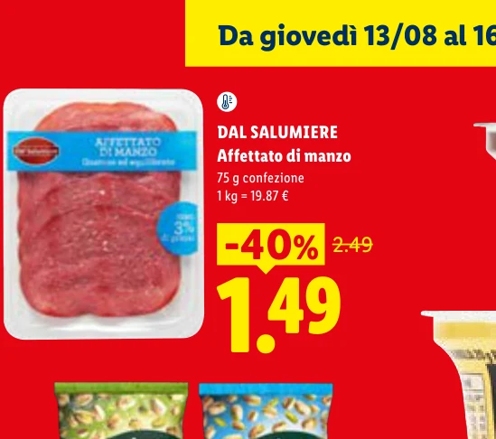 Affettato di manzo