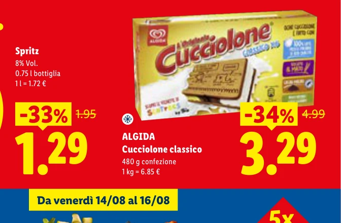ALGIDA Cucciolone classico