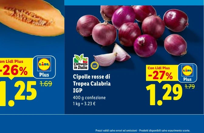 Cipolle rosse di Tropea Calabria
