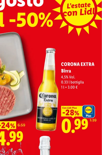CORONA EXTRA Birra