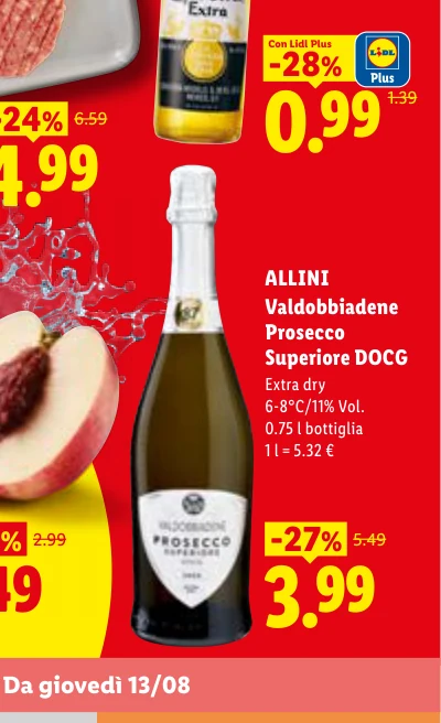 ALLINI Valdobbiadene Prosecco Superiore DOCG Extra dry