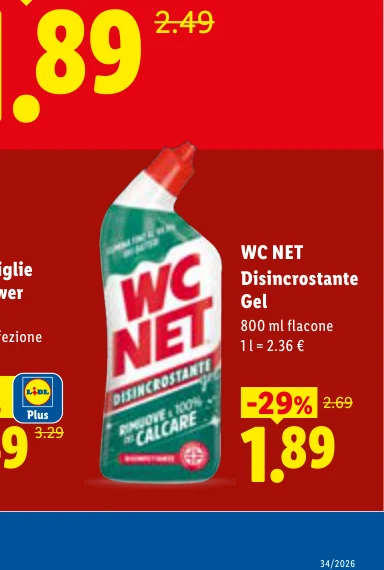 WC NET Disincrostante