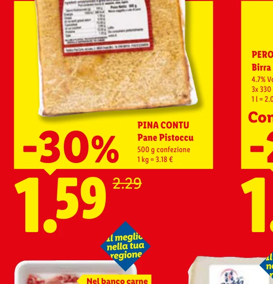 PINA CONTU Pane Pistoccu