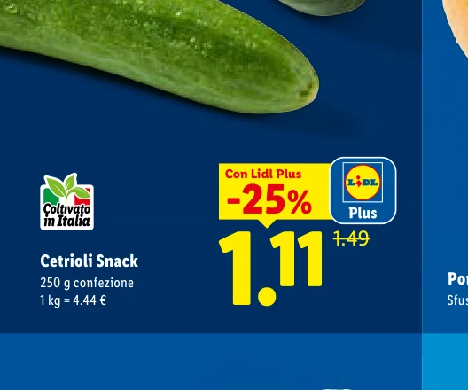 Cetrioli Snack
