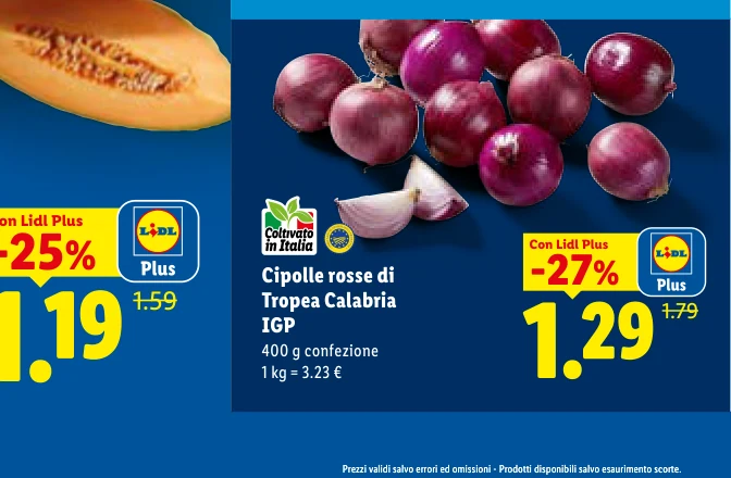 Cipolle rosse di Tropea Calabria