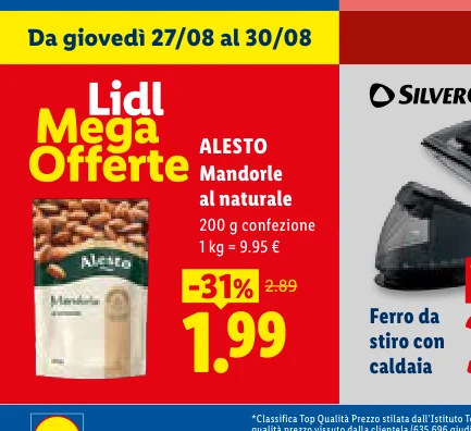 ALESTO Mandorle al naturale
