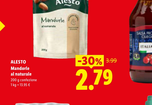 ALESTO Mandorle al naturale
