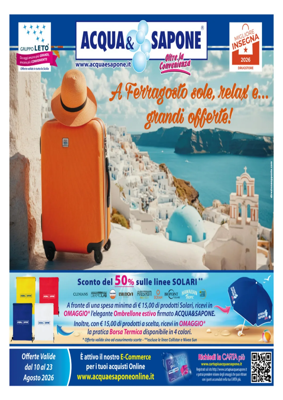 Volantino Acqua e Sapone a Messina