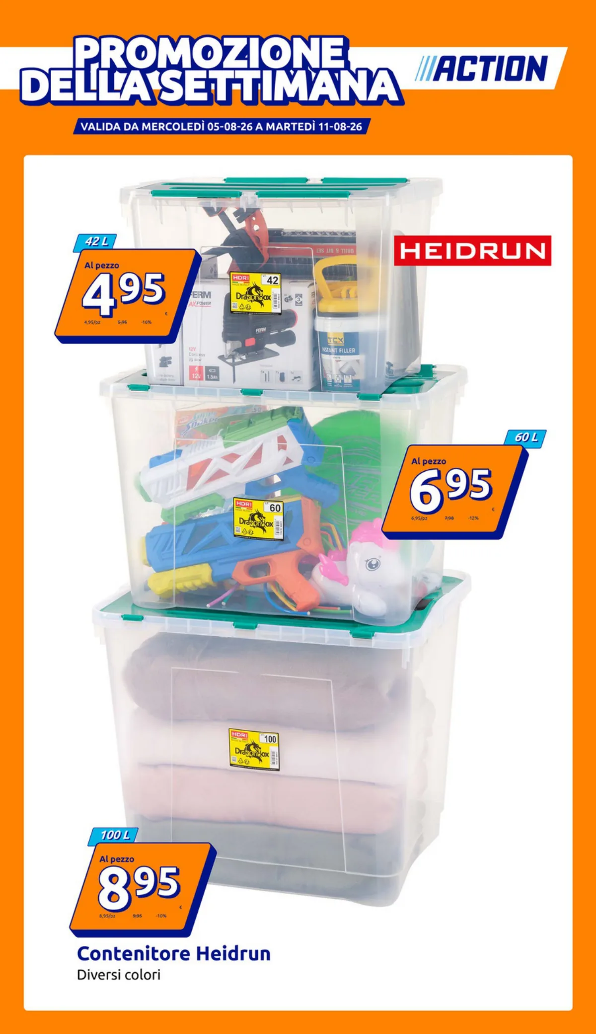 Volantino Action offerte Ferrara