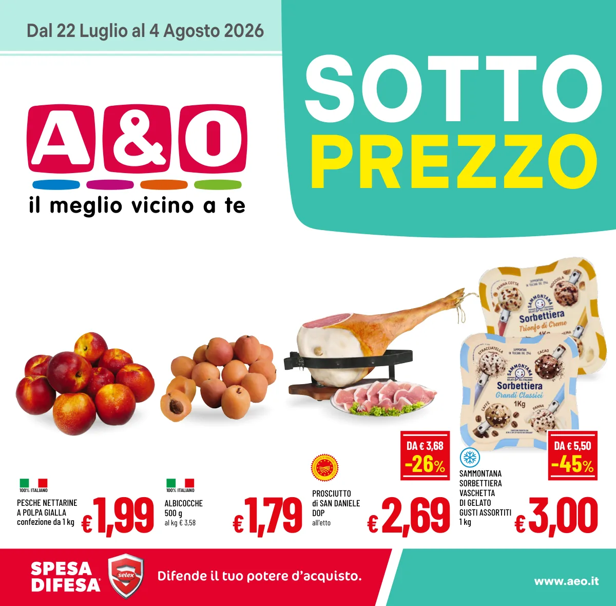Volantino AeO a Chignolo d'Isola