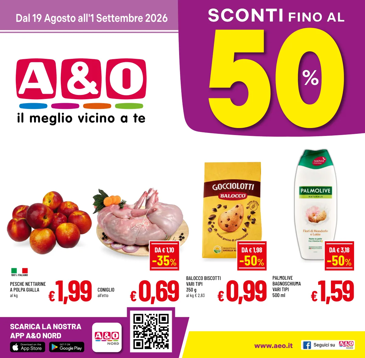 Volantino AeO a Belfiore