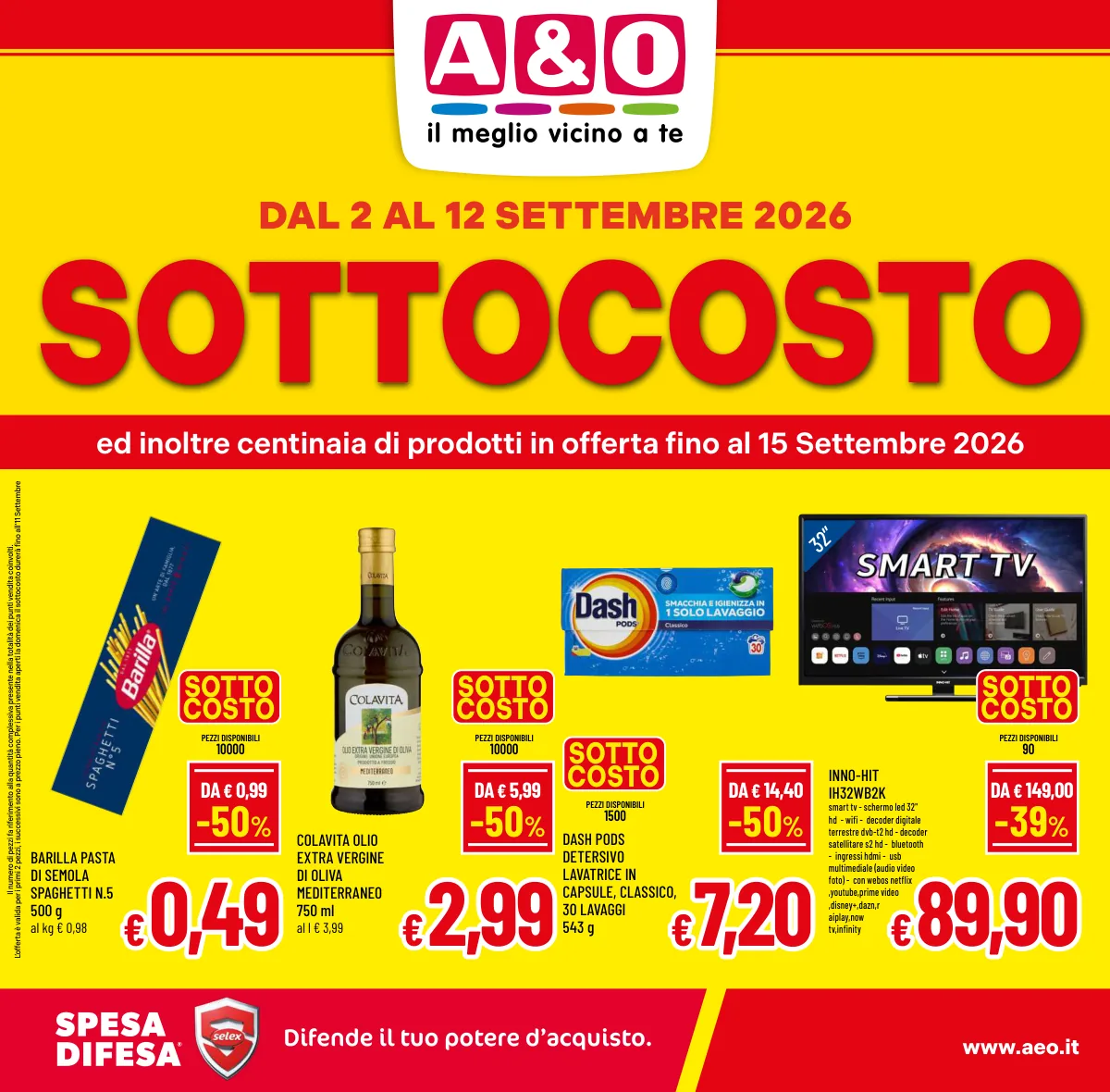 Volantino AeO