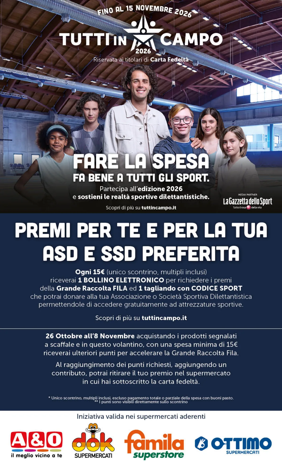 Copertina volantino AeO