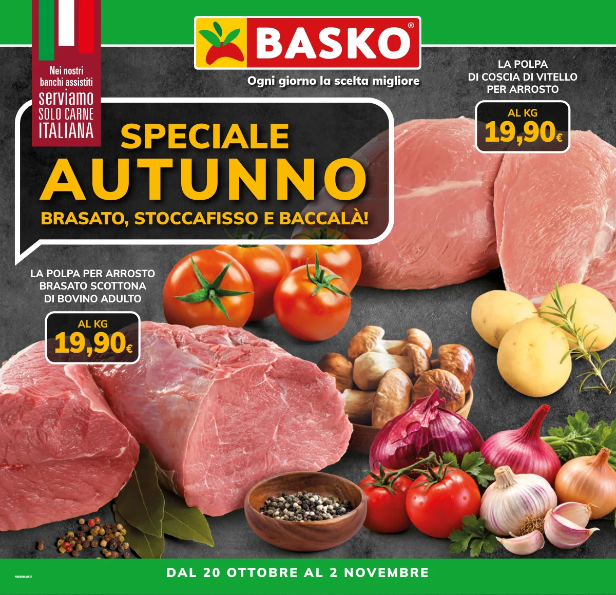 Volantino Basko offerte LA Spezia