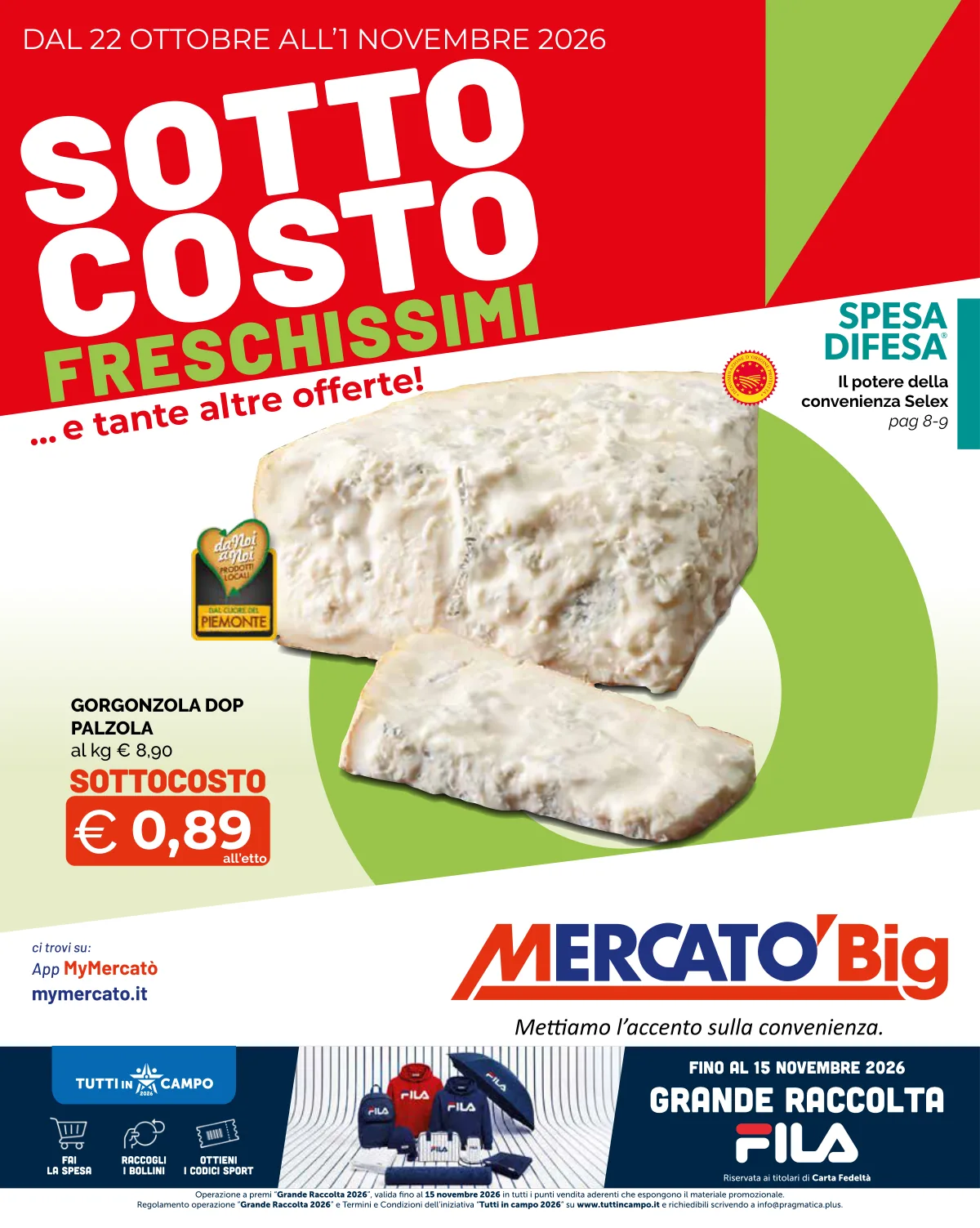 Copertina volantino Mercatò Big