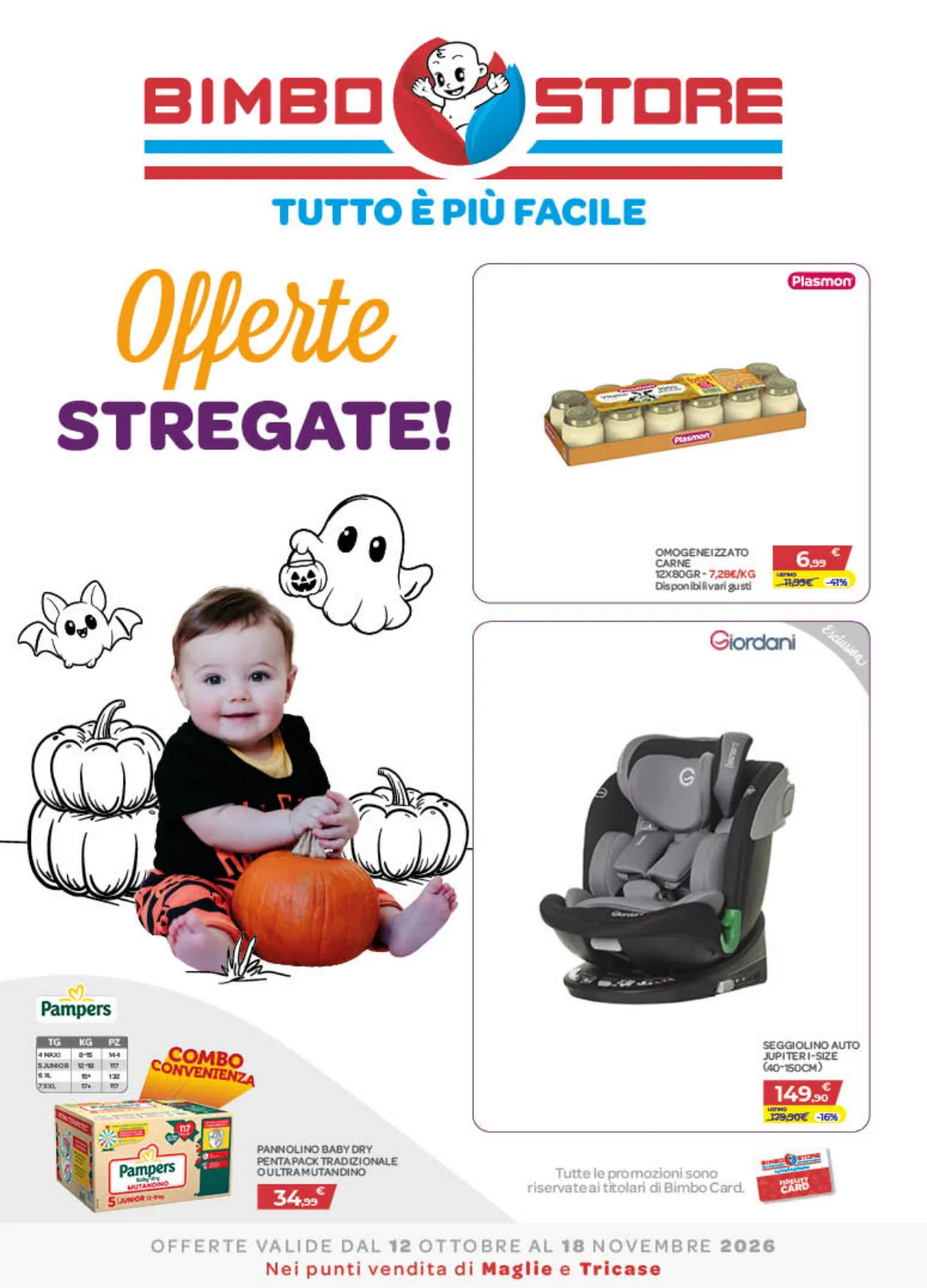 Copertina volantino BimboStore