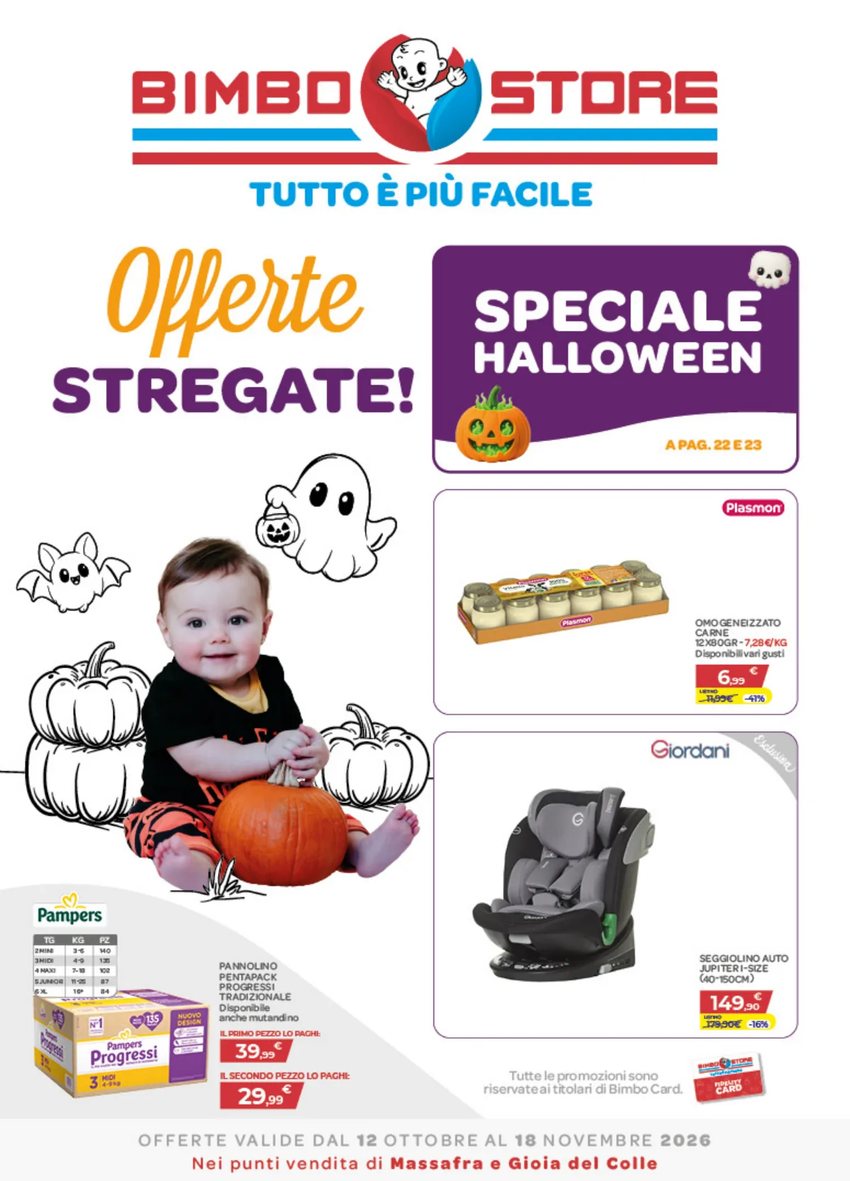 Copertina volantino BimboStore