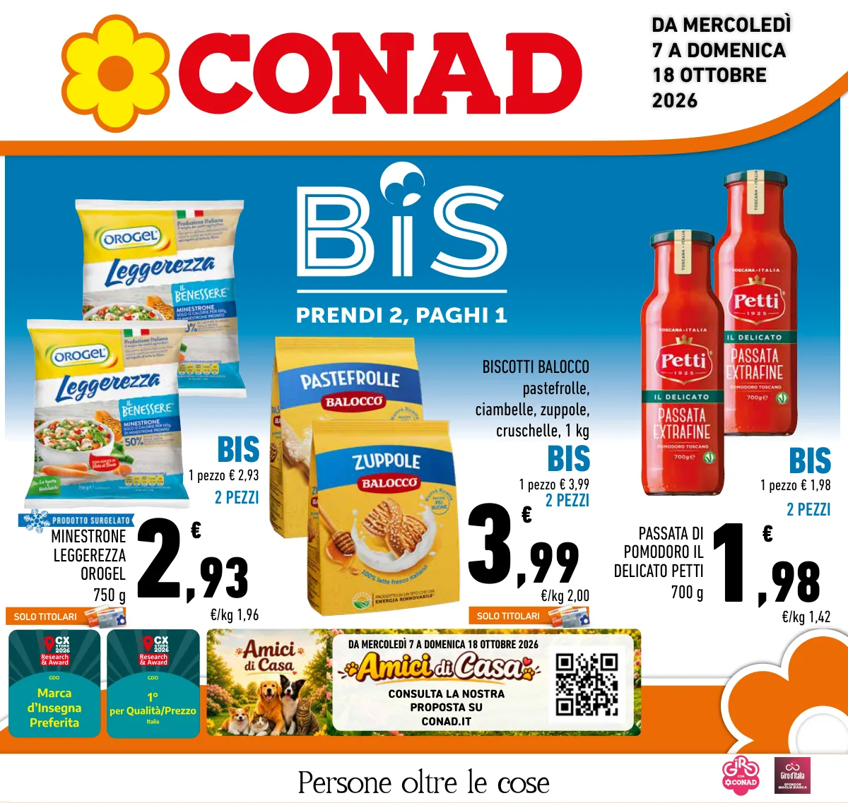 Copertina volantino Conad