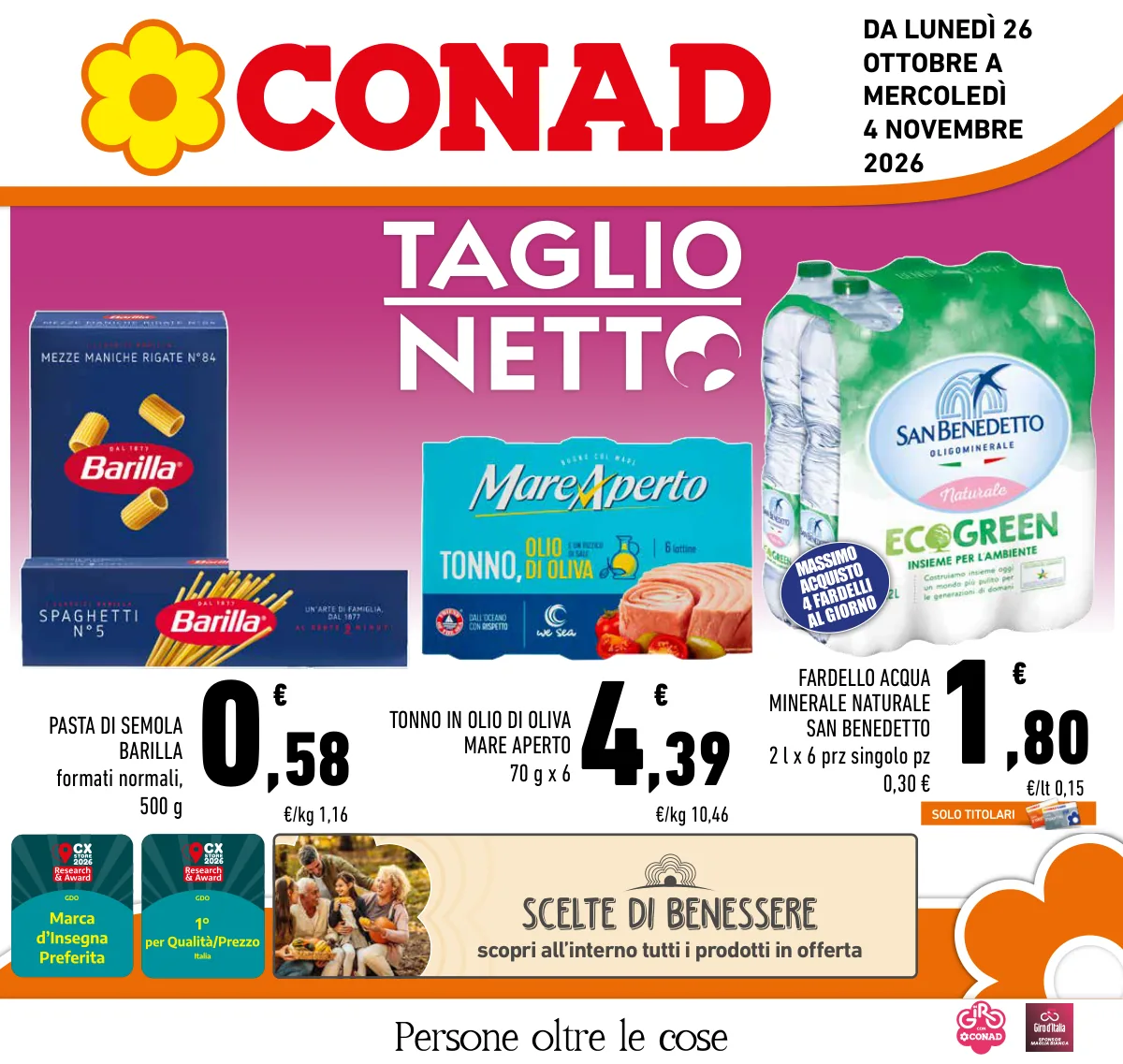 Copertina volantino Conad