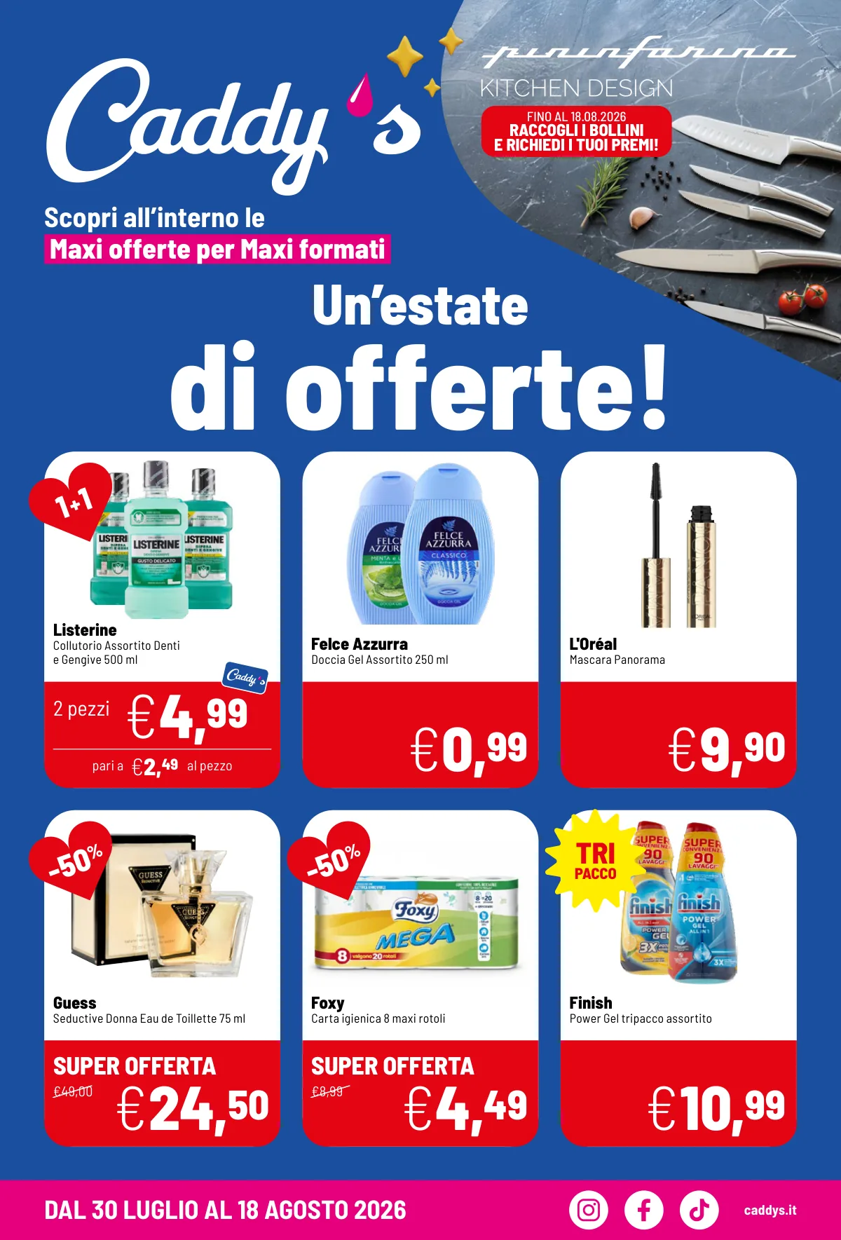 Volantino Caddys offerte Viterbo