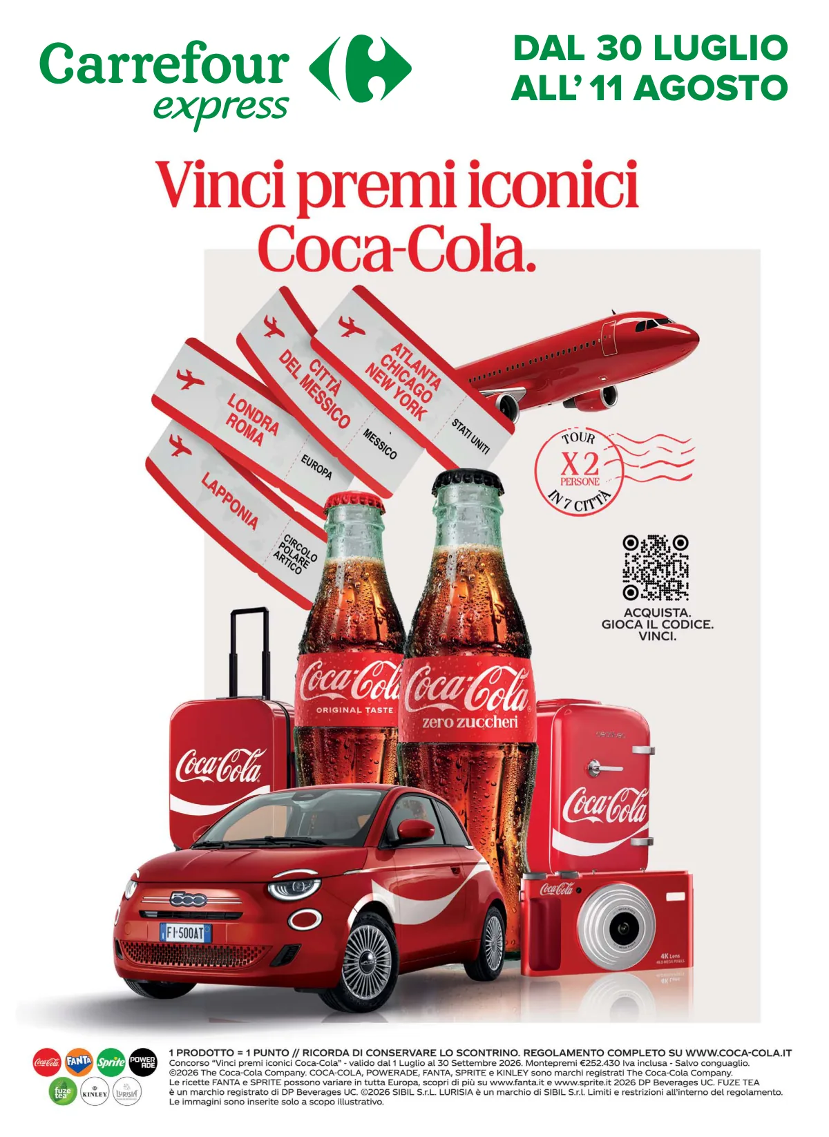 Volantino carrefour express a MILANO