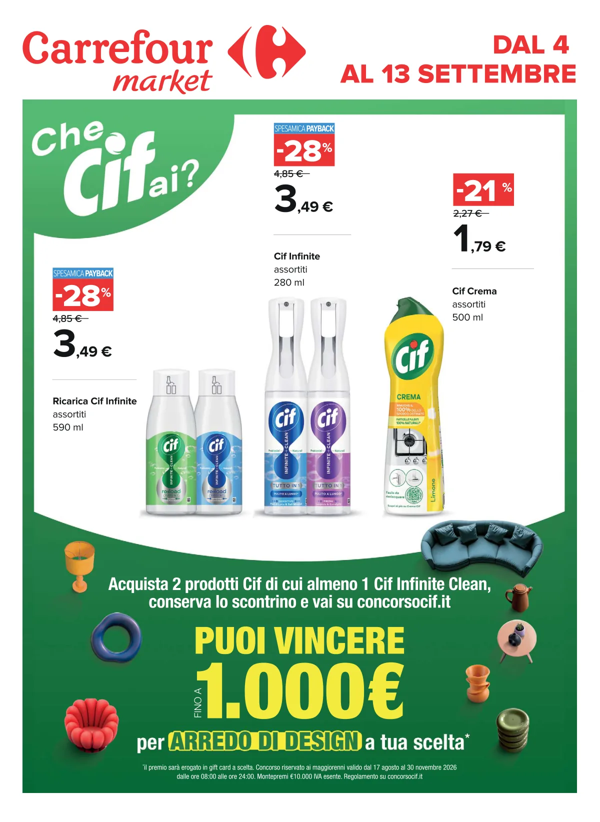 Volantino carrefour market