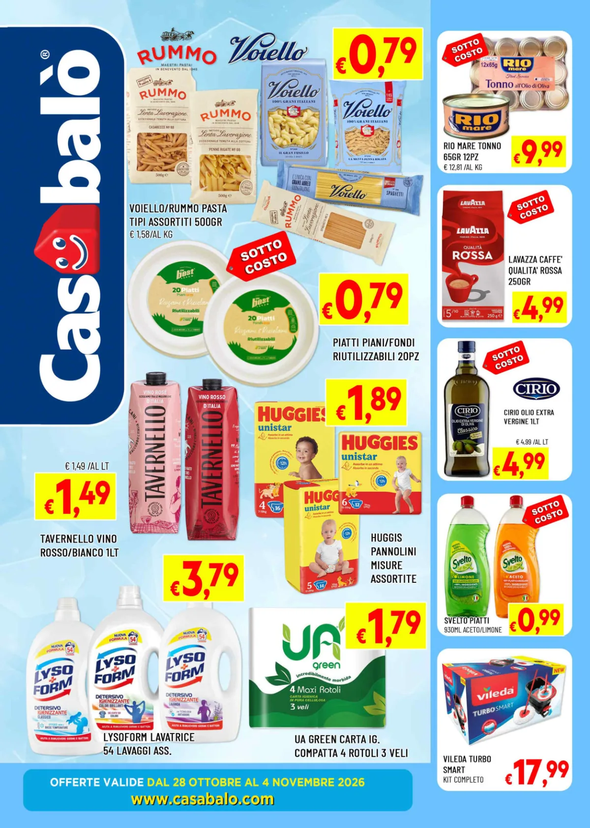 Copertina volantino CASABALO