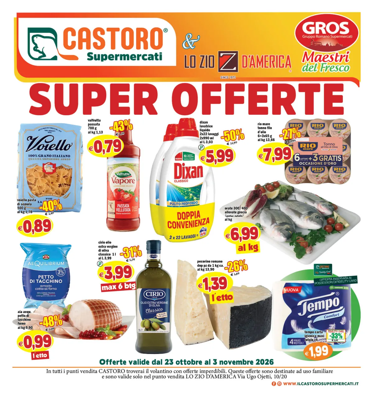 Copertina volantino il-castoro