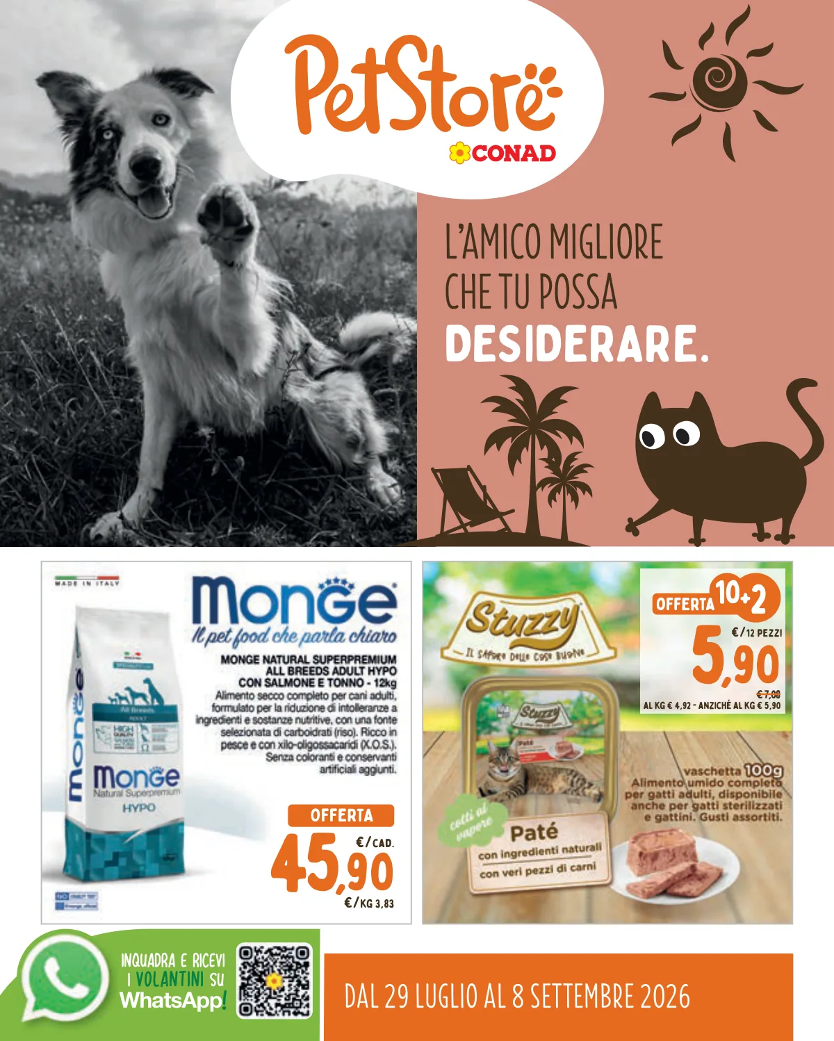 Volantino Pet Store Conad offerte Milano