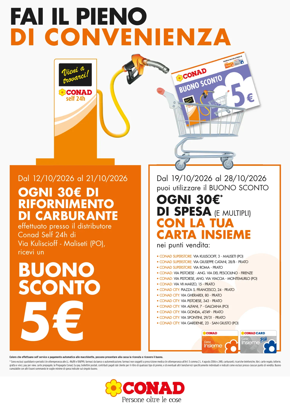 Copertina volantino Conad City