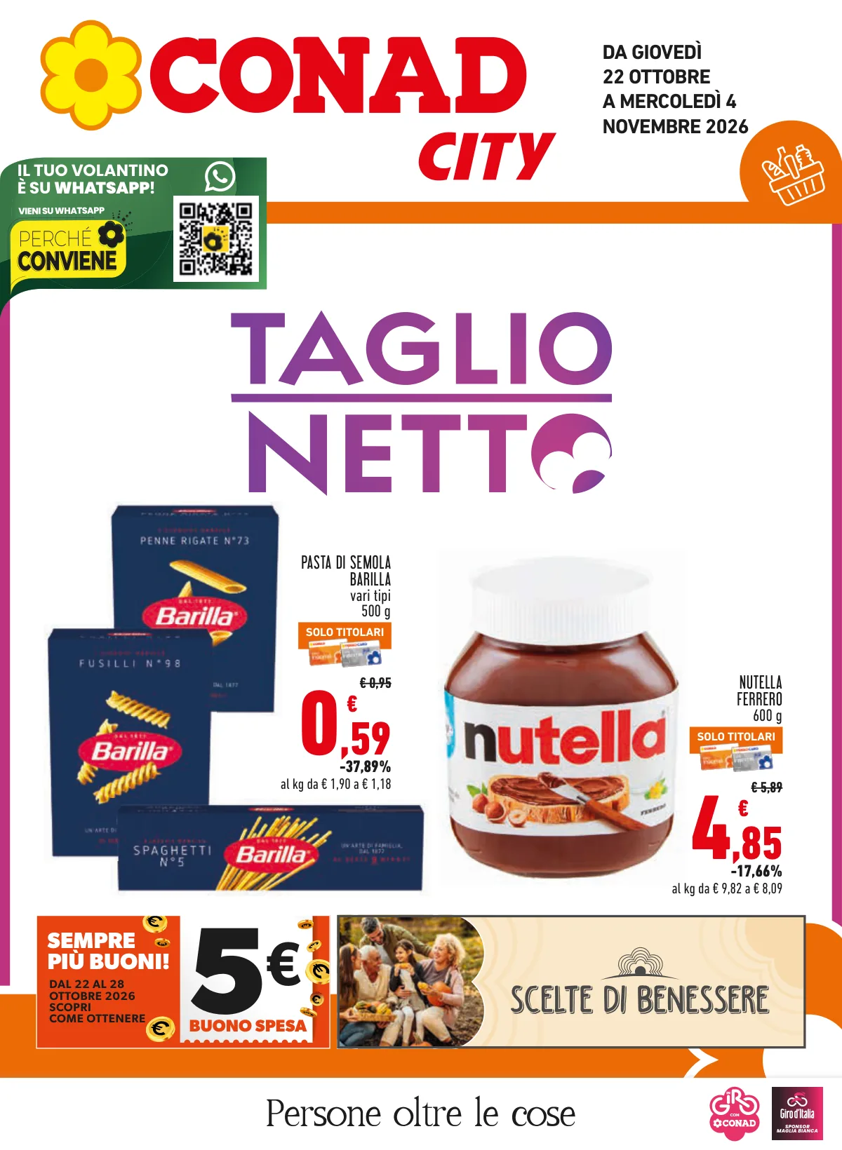 Copertina volantino Sapori & Dintorni Conad