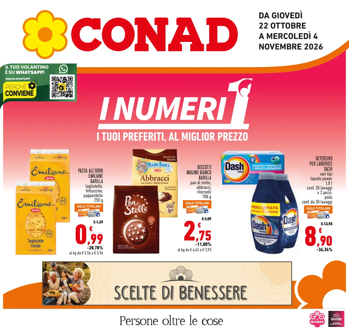 Copertina volantino Conad