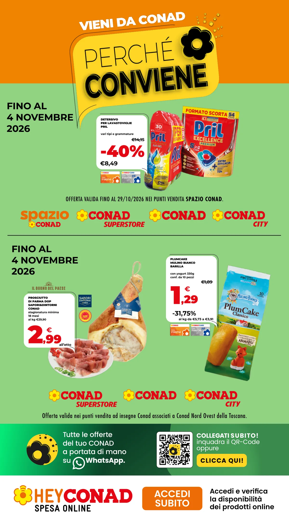 Copertina volantino Sapori & Dintorni Conad