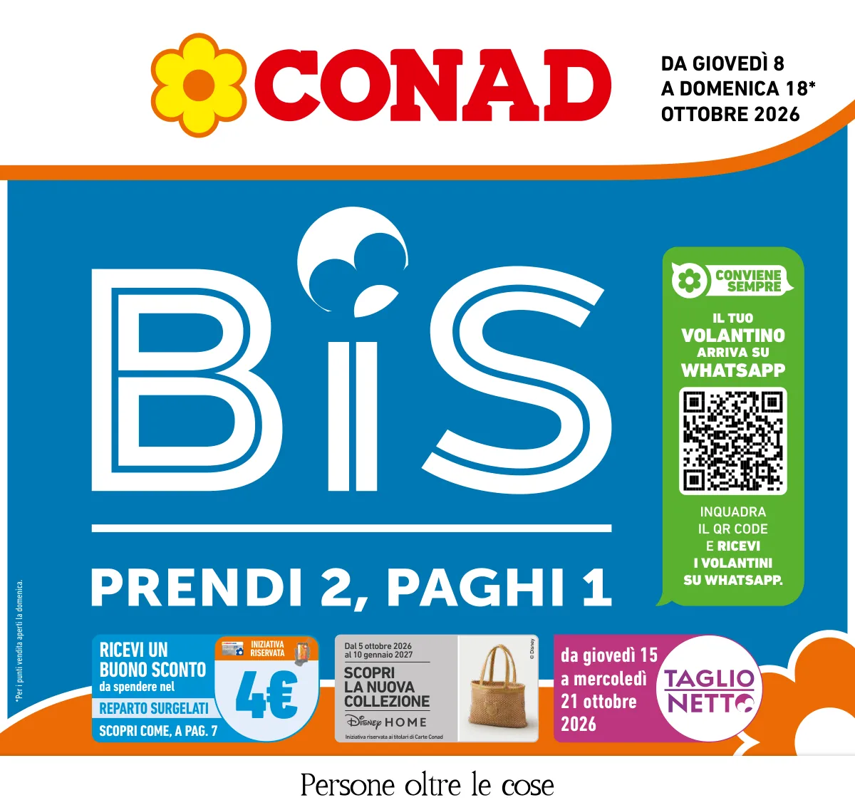 Copertina volantino Conad