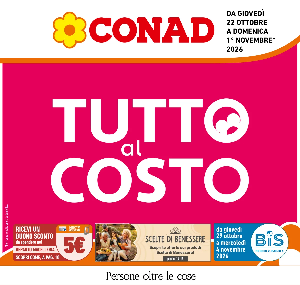 Copertina volantino Conad