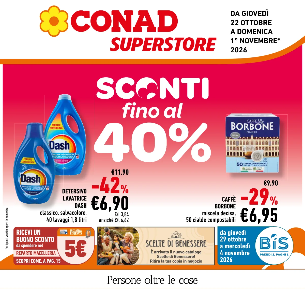 Copertina volantino Conad Superstore