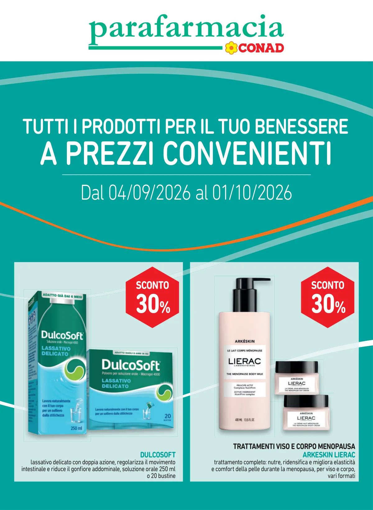 Volantino Parafarmacia Conad