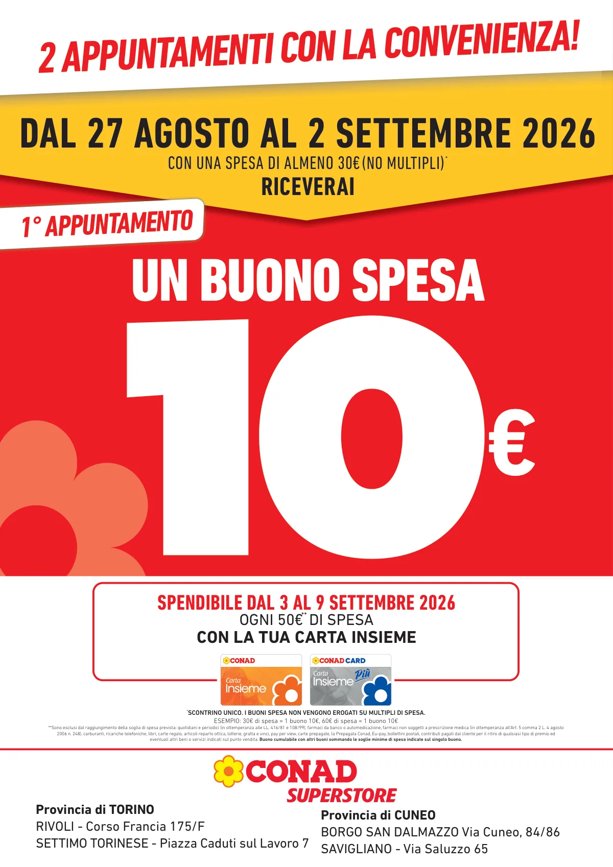 Volantino Conad Superstore