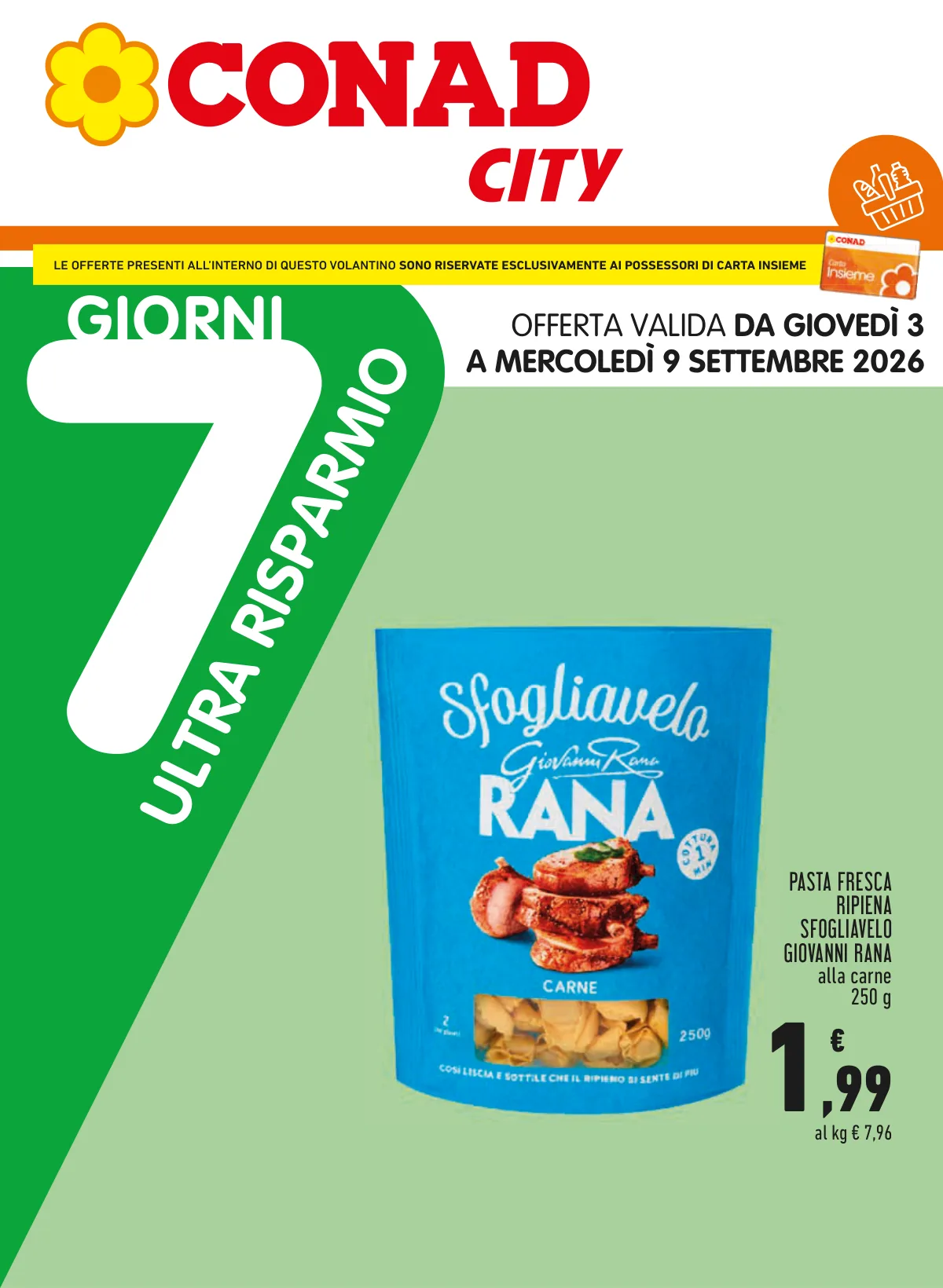 Volantino Conad City