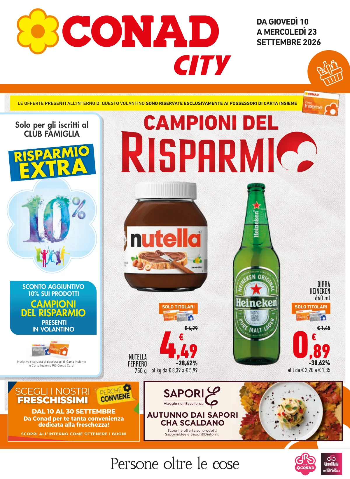Volantino Conad City