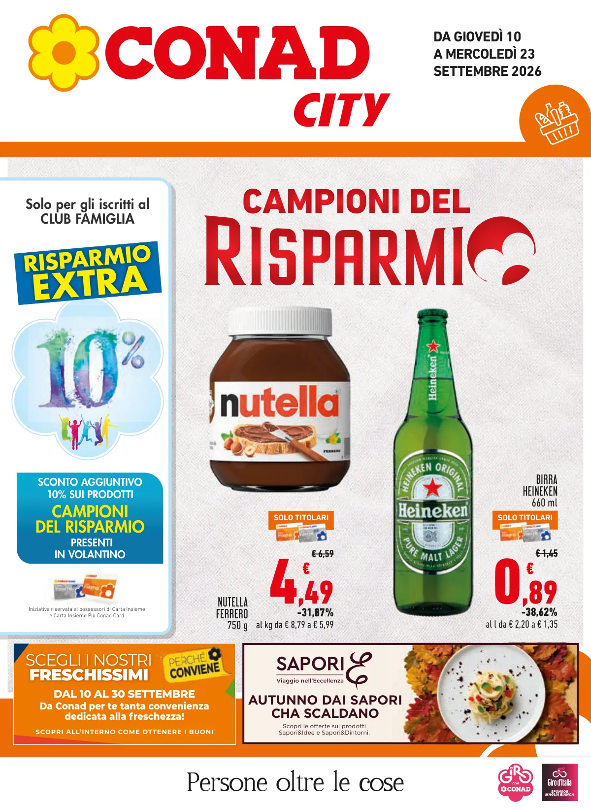 Volantino Conad City
