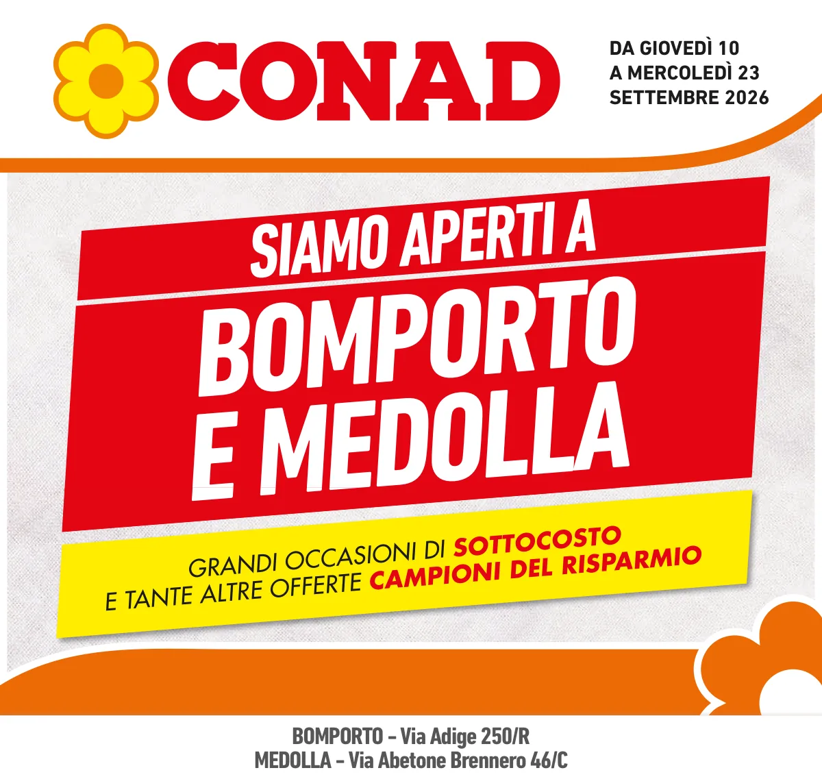 Volantino Conad