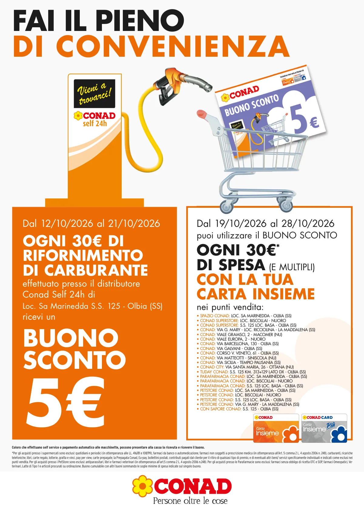 Copertina volantino Conad Superstore