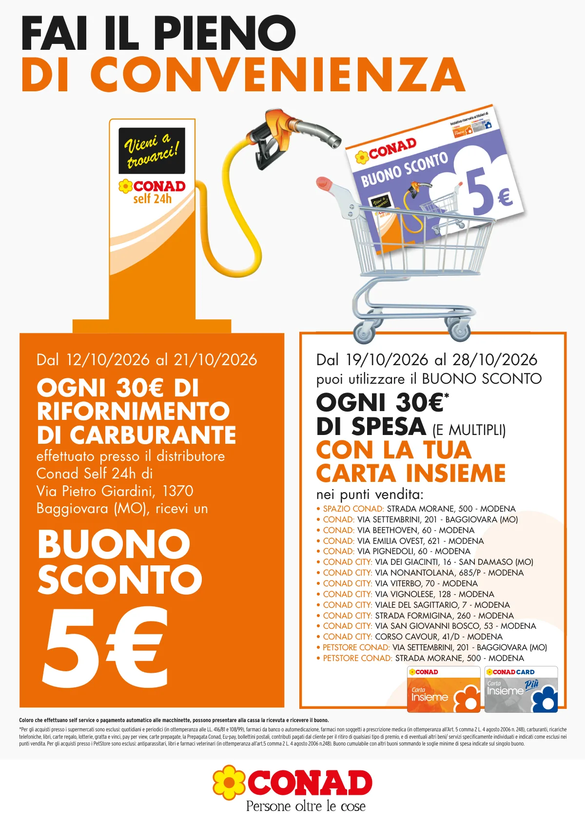 Copertina volantino Spazio Conad
