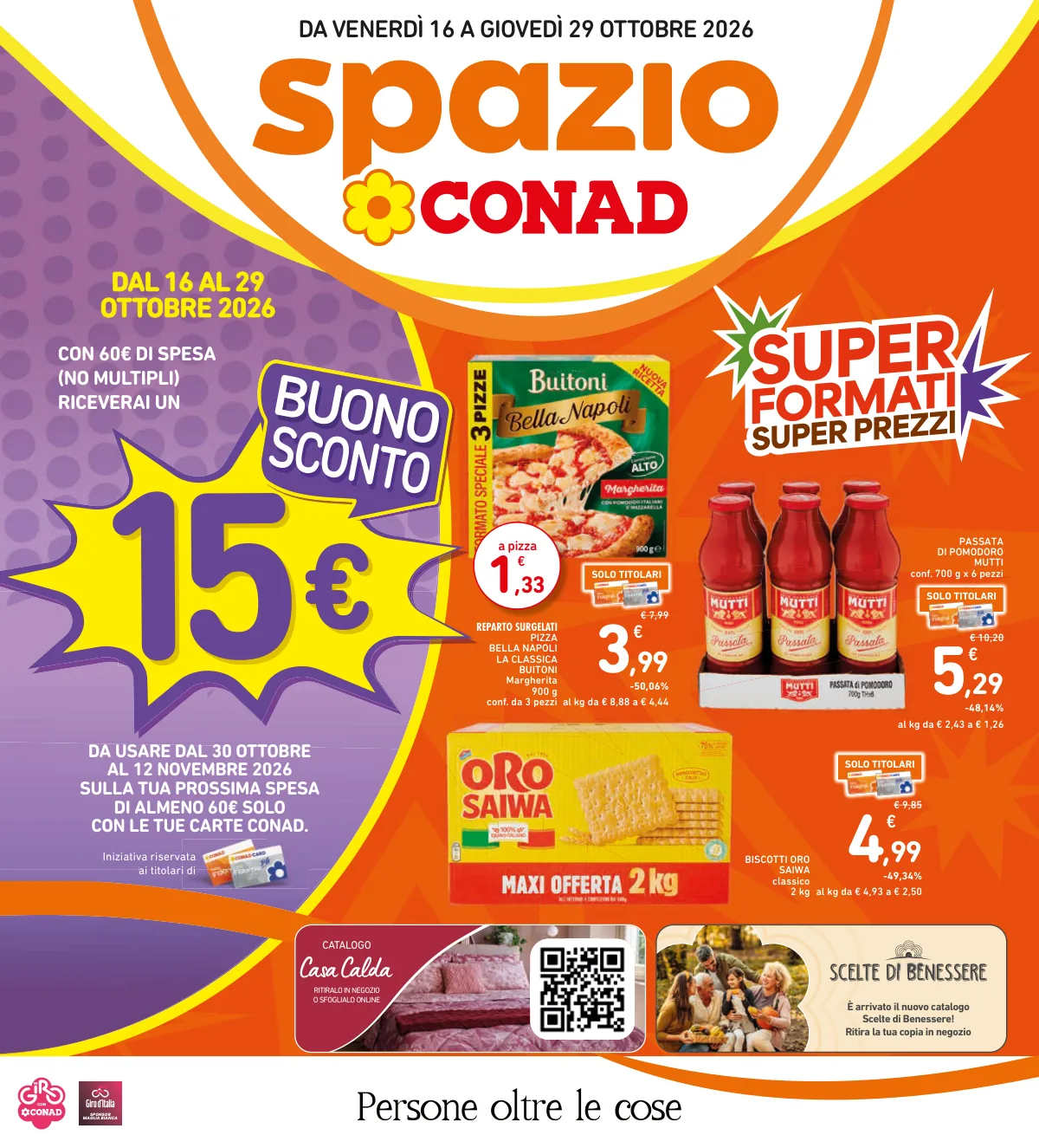 Copertina volantino Spazio Conad
