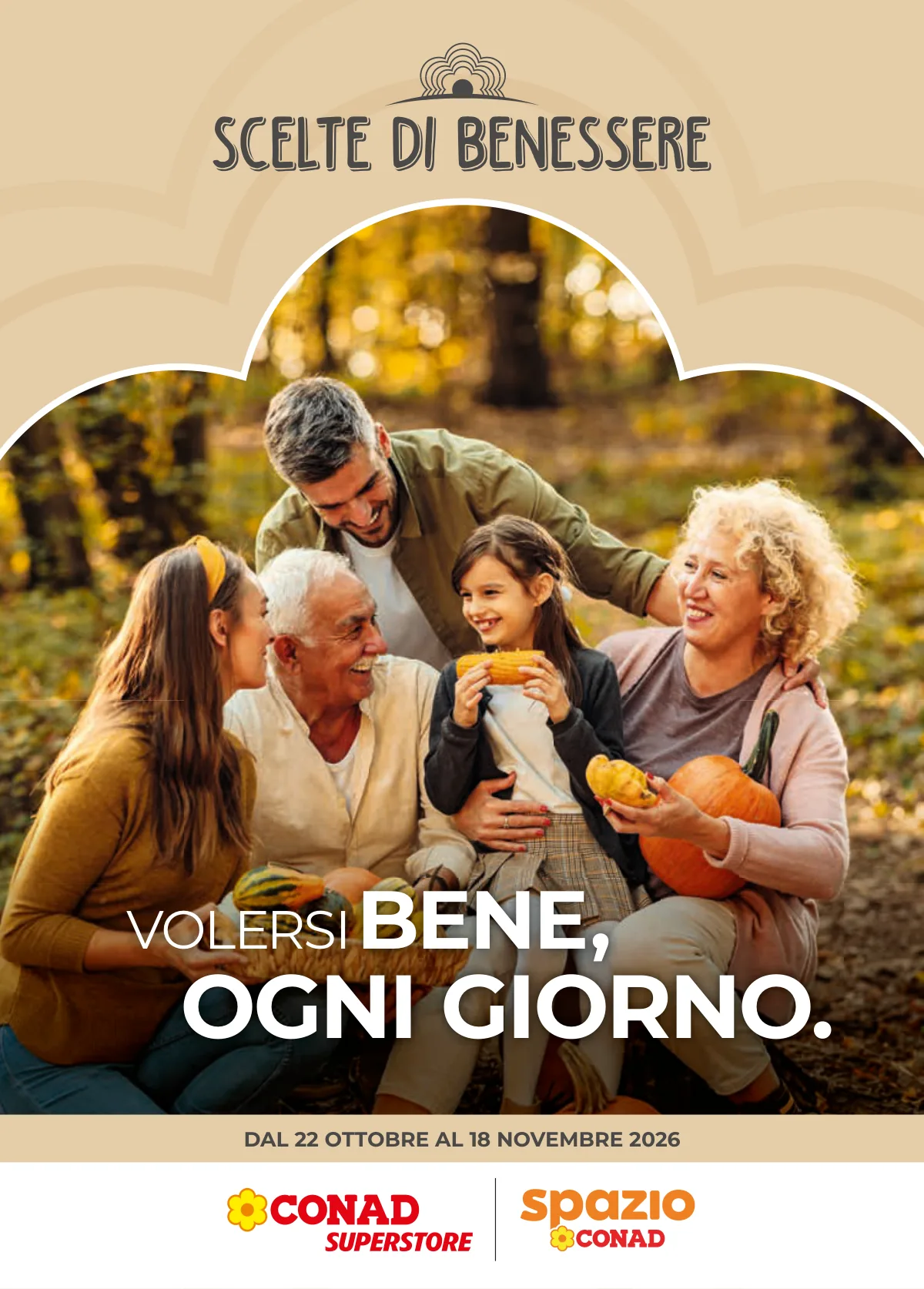 Copertina volantino Conad Superstore