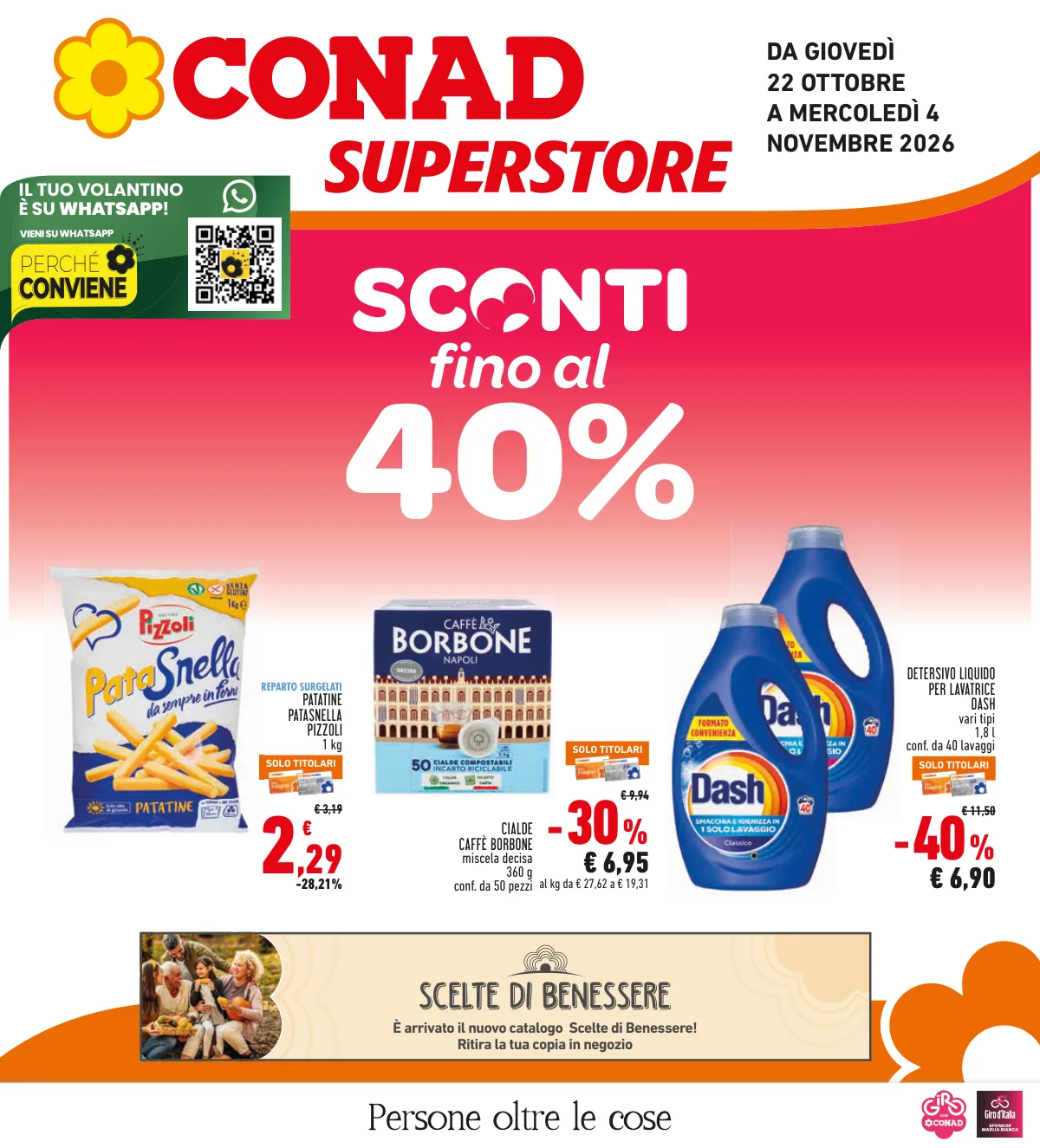 Copertina volantino Conad Superstore
