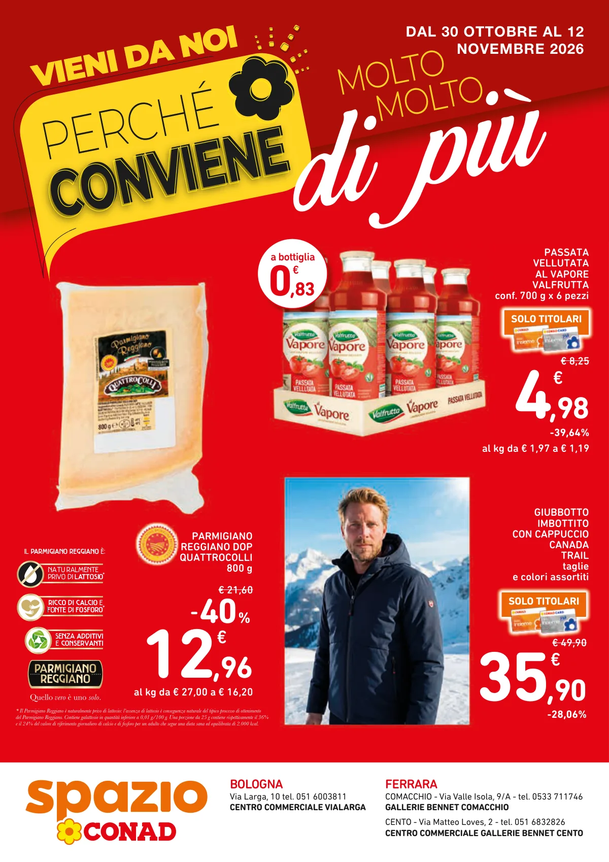 Copertina volantino Spazio Conad